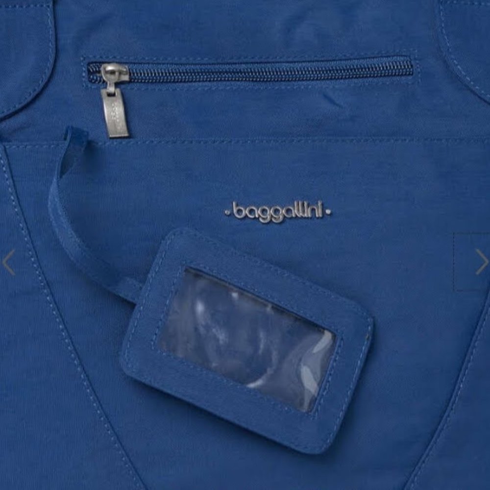 Baggallini-Blue Avenue Tote with Strap